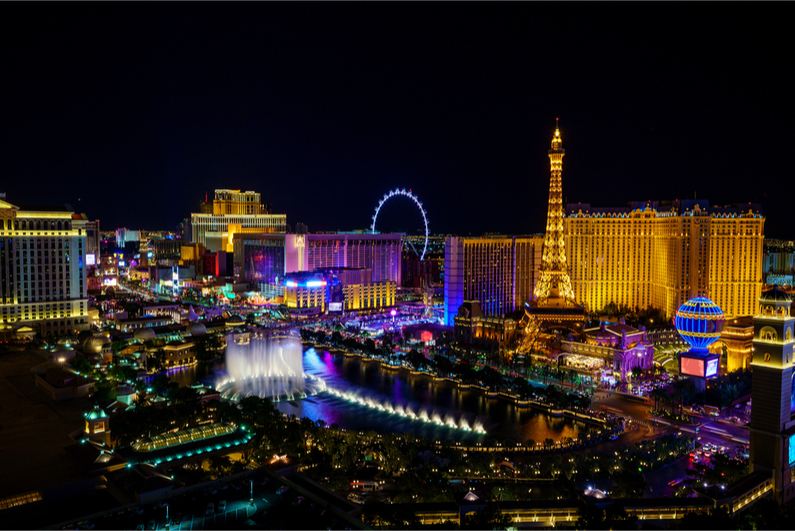 Las Vegas at night