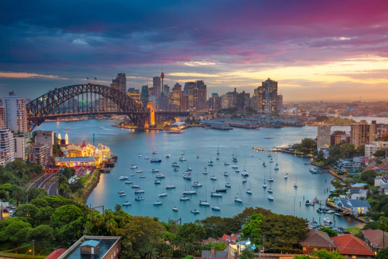 Cityscape of Sydney, Australia