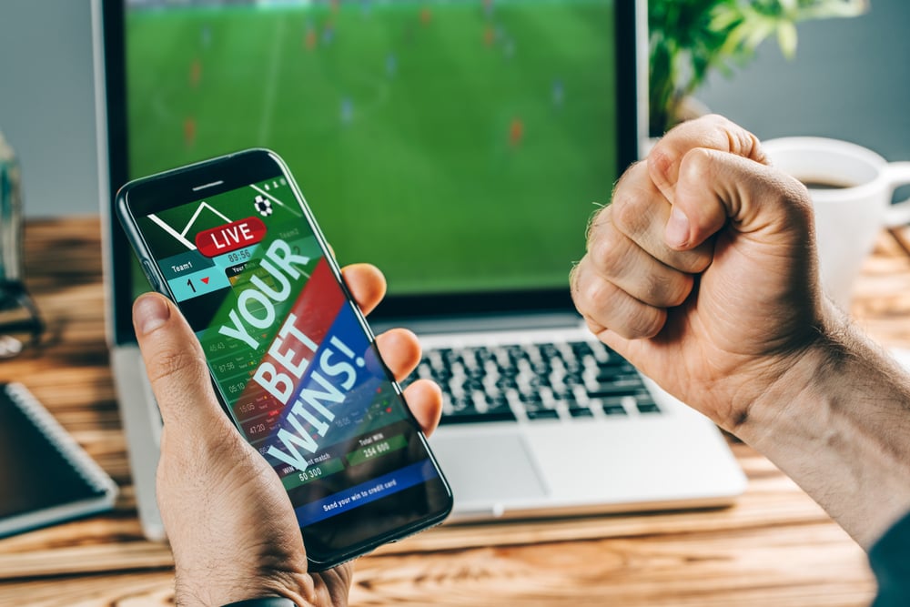 man wins mobile sports bet