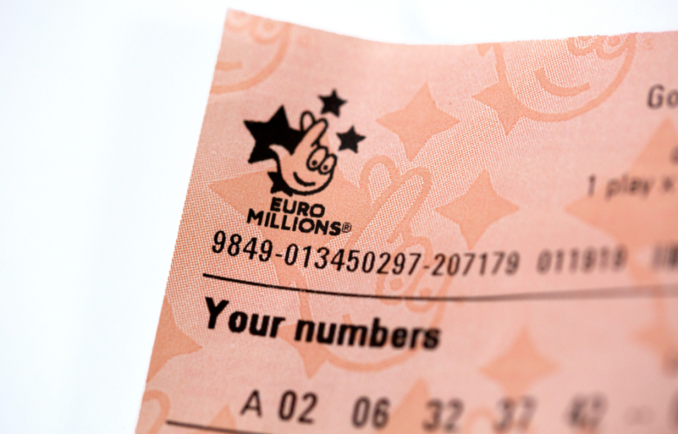 EuroMillions ticket