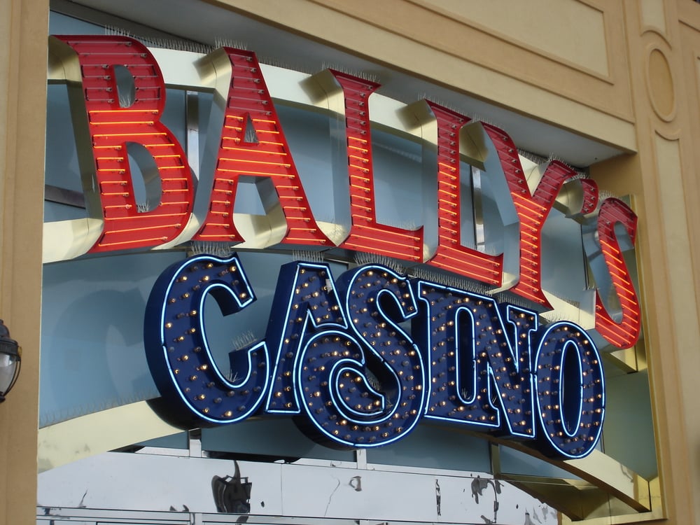 Ballly's Casino sign