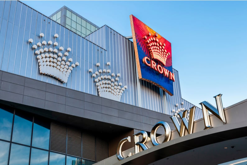 Crown Melbourne sign